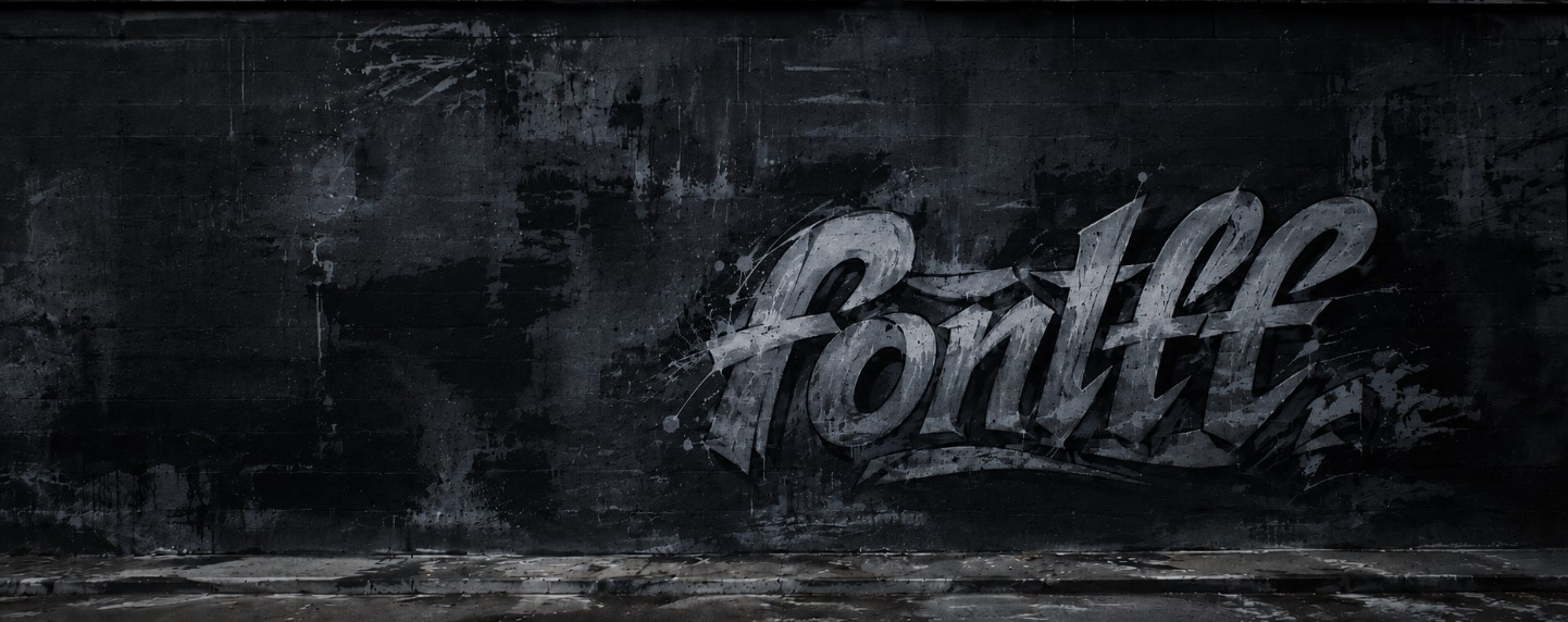 Aesthetic Typography Background