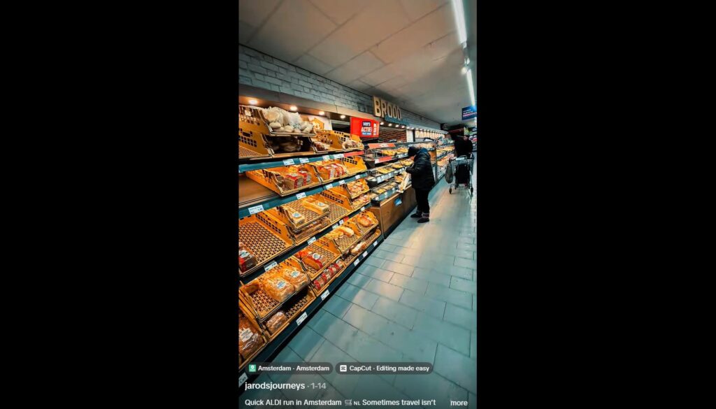 Aldi Amsterdam Tiktok