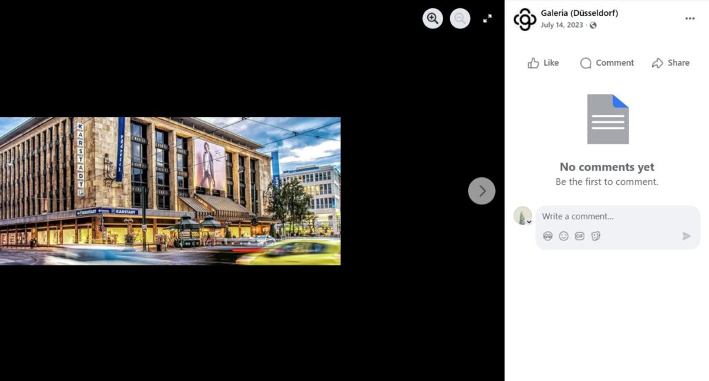 Galeria Düsseldorf Schadowstraße Fb